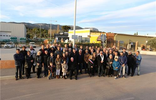 Ils étaient nombreux, jeunes et moins jeunes à avoir rendu hommage à cet enfant d'Ollioules parti défendre la patrie au début du siècle dernier.