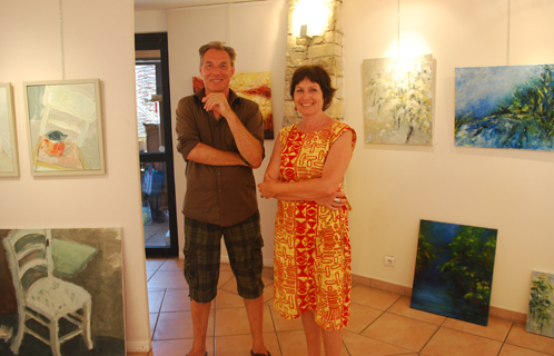 Jeanne Bernardon Le Van et Karl Streicher exposent au Patio.