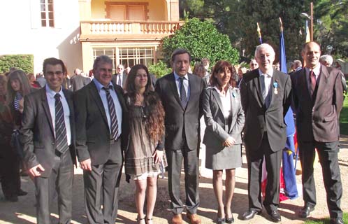 Jocelyne Caprile est devenue chevalier dans l'Ordre National du Mérite.