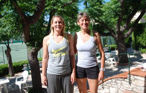 Virginie Calabrèse et Sandrine Martinez.