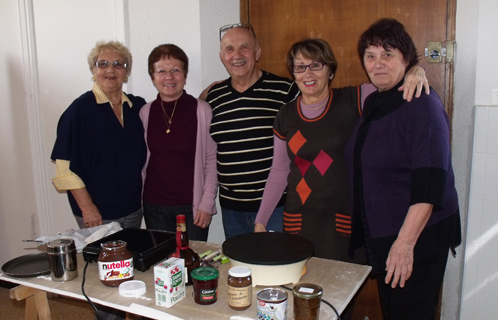 La joyeuse équipe de l'Amicale Les Lônes Mon Village