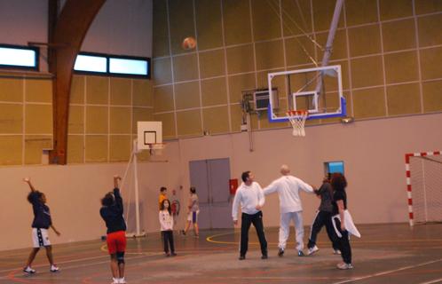 Just'Sanary et Sanary basket club, ensemble.