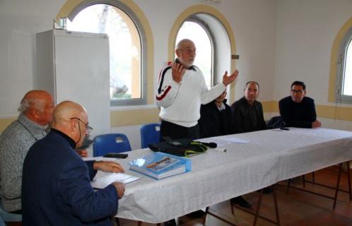 Vincent Georges, le vice-président démissionnaire, anime l'AGO