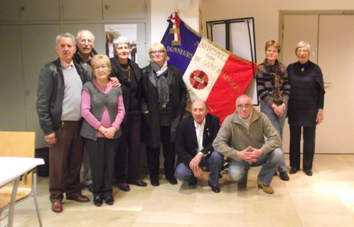 Les bénévoles réunis en assemblée générale vendredi soir.