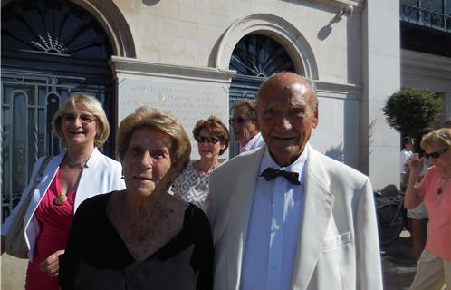 Christiane et Jean Fromentin: 70 ans de vie commune!