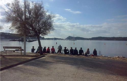 Un déjeuner face à la mer quai de la Prudhomie