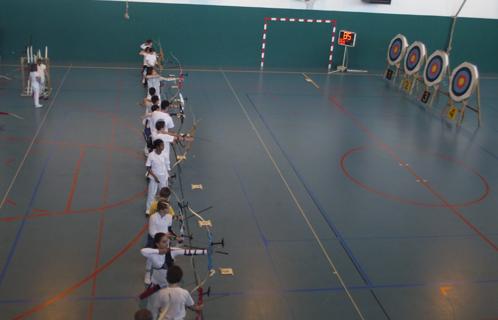 Place était faite aux jeunes samedi après midi au gymnase Perpès.