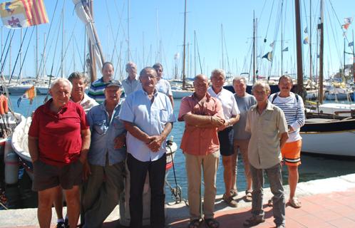 L'équipe de l'association des Pointus de Sanary devait partir vendredi matin pour rejoindre Marseille.