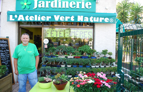 Georges Romand de l'Atelier vert nature.