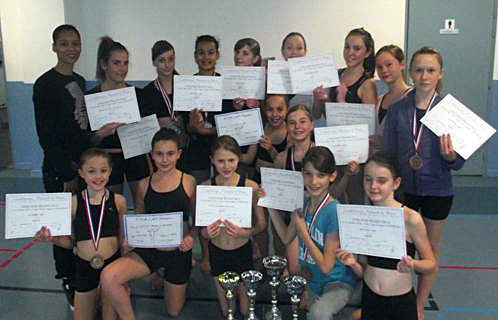 L'école de danse de Mélanie Laurentin encore primée. Ici lors d'un entraînement salle Eupalinos.