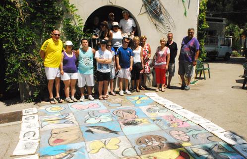 Une journée des plus conviviales au Centre Martin Zédé avec l'école des JSP de Six-Fours et Trisomie 21 Var.