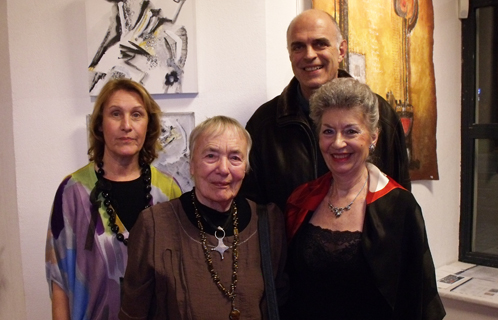 Isabelle Gonet, Juliane Schack, Ferdinand Bernhard et Lyliane Epry Bruno