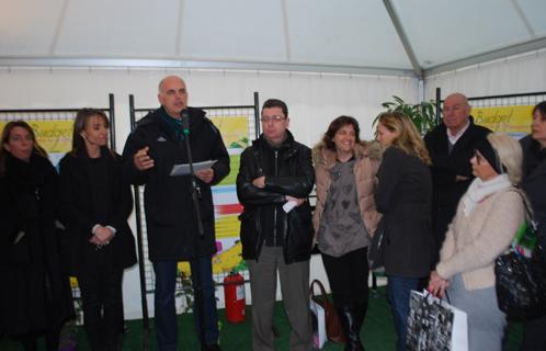 Inauguration de l'exposition  "Le budget, un outil au service de la population".