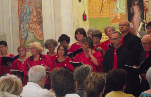 Le Chœur Illilanga s'était produit à l'église Saint-Nazaire en mai dernier.