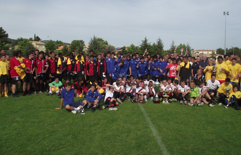 Le Tournoi de la Tour a rassemblé 13 équipes de moins de 15 ans et les vainqueurs 2011 viennent de l'OGC Nice.