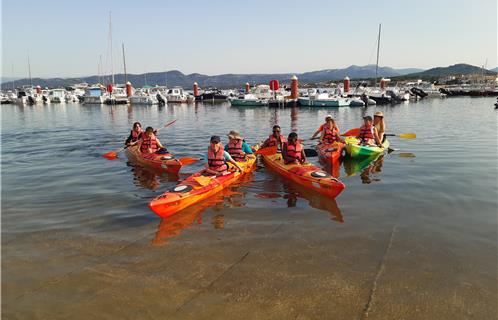 Le kayak a réuni handis et valides.