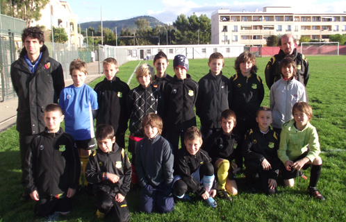 Lundi débutait le stage de la Toussaint des U10 et U11.