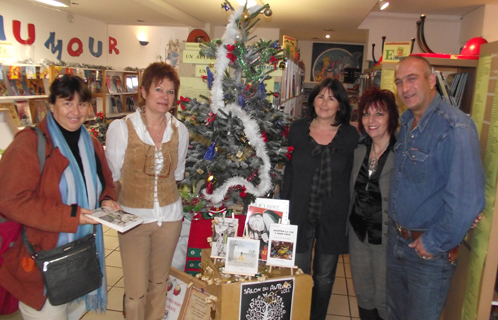 Un premier Salon des auteurs réussi à la Bdthèque municipale.