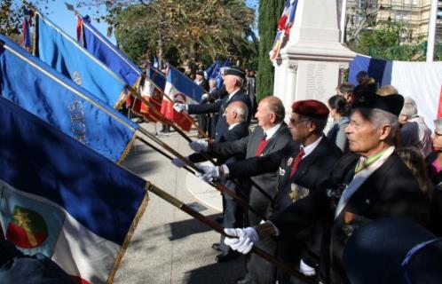 Émouvant souvenir des morts pour la France