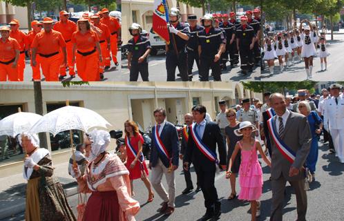 C'était le défilé du 14 juillet.