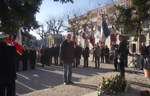 Une cérémonie célébrant le 70 ème anniversaire de la mort de Charles Felix Pijeaud s'est déroulée vendredi après-midi.