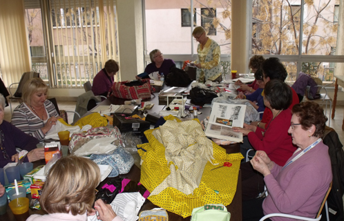 Atelier de couture au Centre Culturel