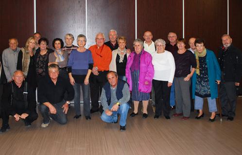 Rassemblement des plus conviviaux à la salle polyvalente mercredi soir.