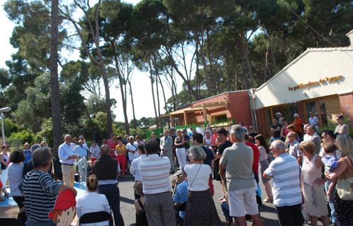 Inauguration du Petit Prince du Verger.