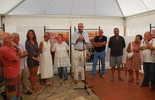 Inauguration de l'exposition municipale.