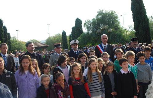 La cérémonie du 11 novembre à Sanary.