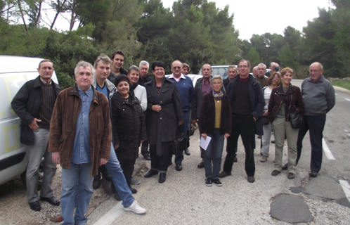 Samedi matin, les Sanaryens étaient prêts à rejoindre les manifestants au Beausset contre le projet de LGV.