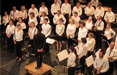 Les musiciens de la Lyre Provençale d'Ollioules ont été ovationnés à l'Opéra de Toulon