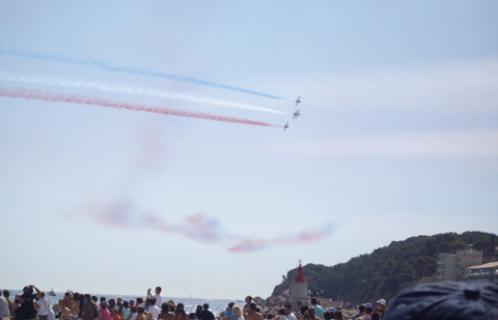 La Patrouille de France à Sanary...