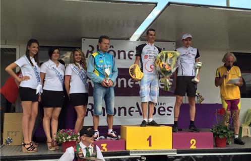  Bruno Bleuse sur le podium de l'Ardéchoise