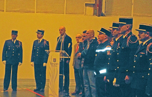 La célébration de la Sainte Barbe s'est déroulée samedi soir.