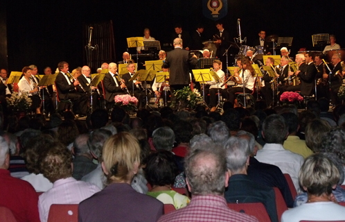 Le concert s'est déroulé dimanche après-midi