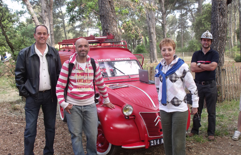 André Mercheyer,Denis Mainetti et Dany Cayol