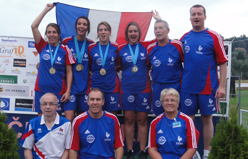 L'équipe de France féminine sera à Sanary le 29 août. (photo DR).