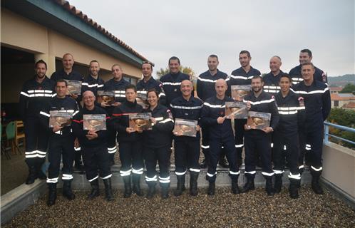 Le calendrier des pompiers arrive 