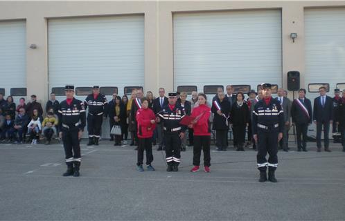 Les capitaines Laurent Fleury et Michel Blanc.