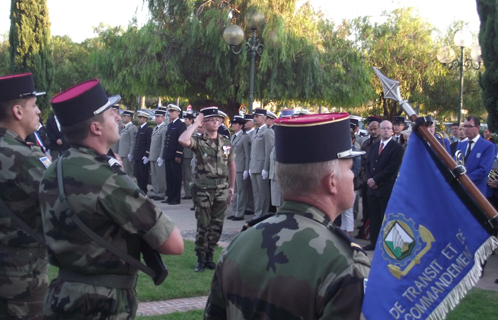 Le capitaine Nicolas Vergos a pris officiellement jeudi soir le commandement du 1er escadron de transit et de commandement du 519ème GTM.