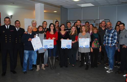 Les acteurs de cette journée organisée par le CCAS.