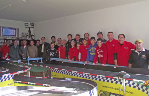 Les participants réunis à Jaumard en présence de l'élu André Mercheyer et du vice président de l'office des clubs sportifs Alain Pilate.