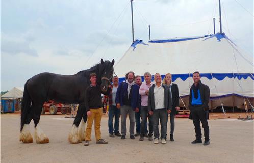 Eric Marro, Denis Bouffin, Patrice Laisney, Cyrille Elslander, Jacques Pagnot et sa compagnie Pagnozoo