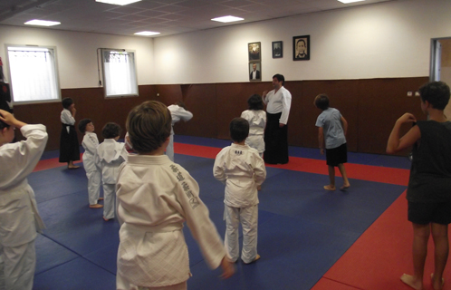 Samedi, c'était la journée portes ouvertes pour le Club d'aïkido de Sanary.