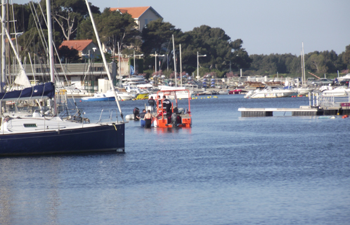 Le dragage du port est reporté au mois d'octobre.