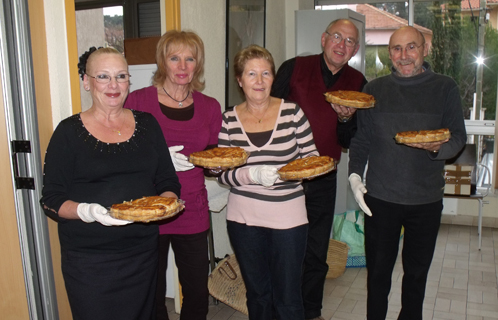 Les adhérents du GNPS ont dégusté la traditionnelle galette des rois 