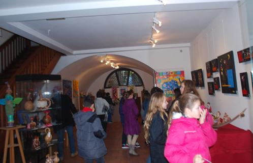 A la découverte du Happy Art pour les scolaires. Ici la Maison Flotte.