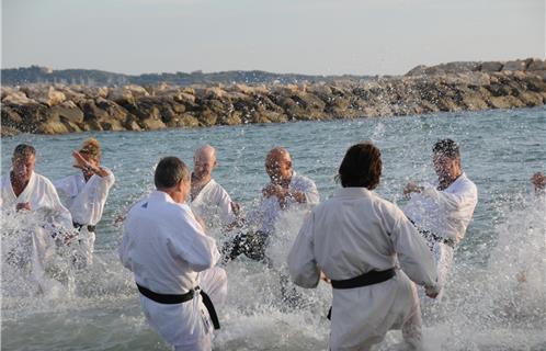 Ceintures noires plage de Bonnegrâce