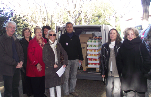 Le Kiwanis Joséphine Baker a apporté un soutien non négligeable aux Restos du coeur de Sanary.